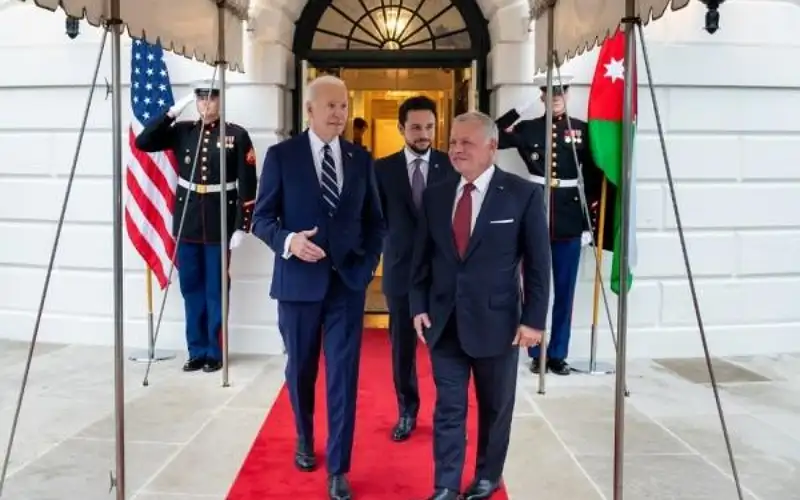 بايدن بعد لقاء الملك: في مثل