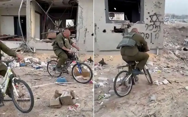 الاحتلال الإسرائيلي يسرق أموال وممتلكات سكان