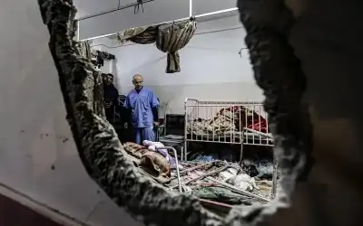 الصحة العالمية: مستشفى ناصر بخانيونس خرج