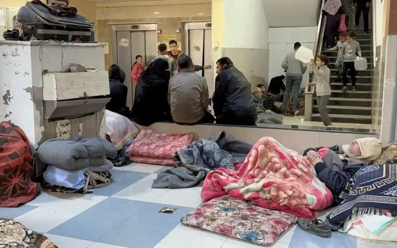 غزة: 136 مريضا بمستشفى ناصر دون