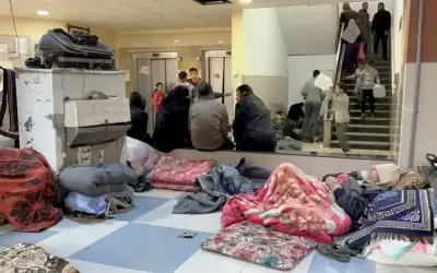 غزة: 136 مريضا بمستشفى ناصر دون