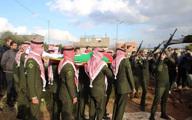 جنازة عسكرية للفريق المدني المتقاعد الطبيب
