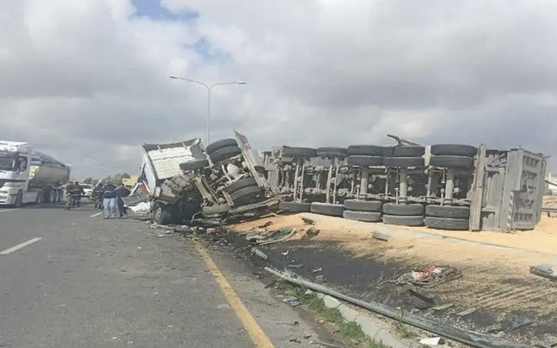 تحويل السير تجاه عمان بعد تدهور