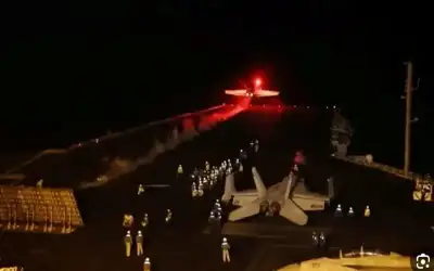الحوثيون: عدوان أميركي بريطاني يستهدف رأس