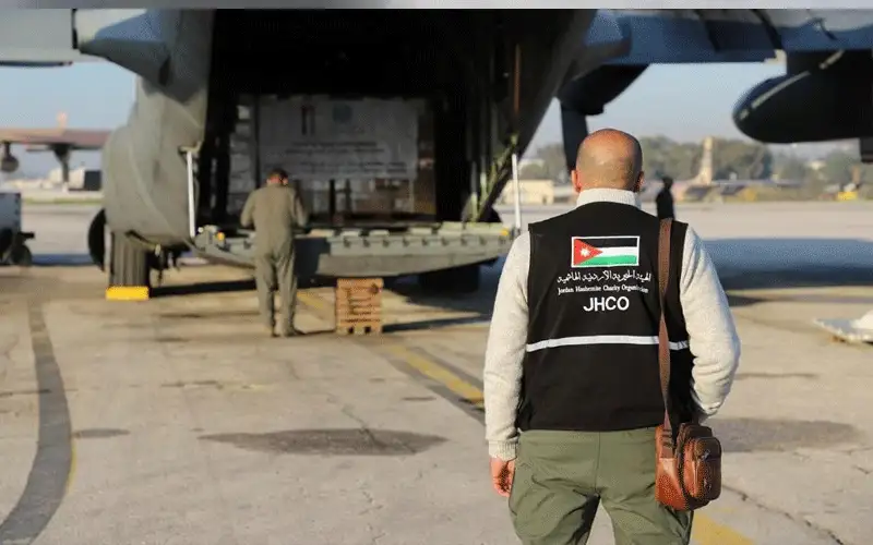 الأردن يسير طائرة مساعدات طبية إلى
