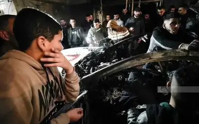 استشهاد فلسطيني ثان بقصف الاحتلال سيارة