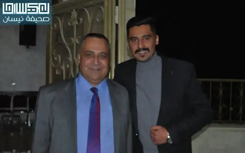 بالصور.. ماجد اللوانسة يحتفي بتخرج نجله