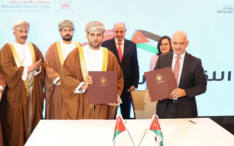 مذكرة تفاهم بين غرفتي تجارة الأردن