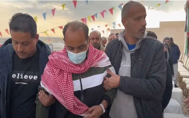 استقبال حافل للوكيل أول إبراهيم البري