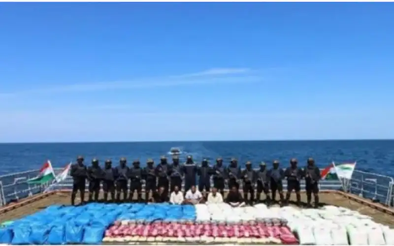 زنتها 3.3 طن .. ضبط أكبر