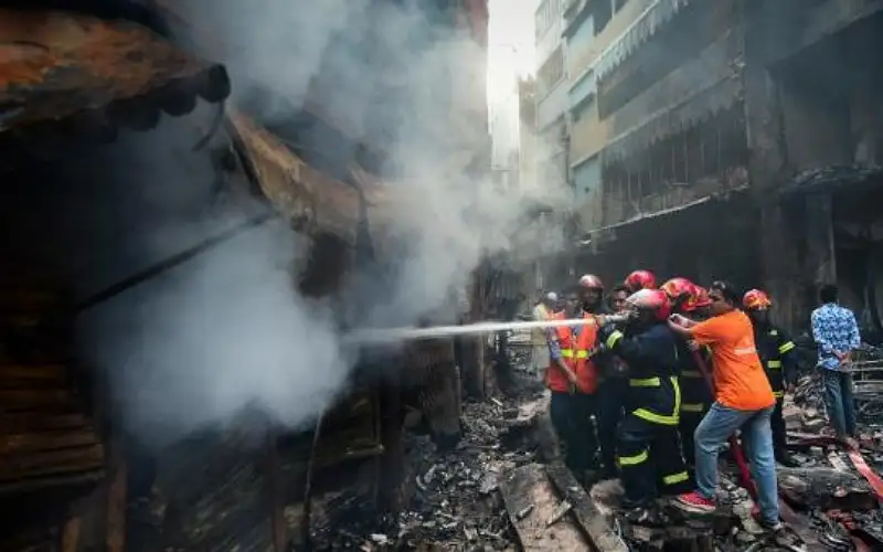 43 وفاة في حريق في عاصمة