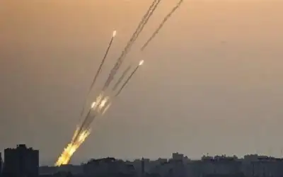 استهداف ثكنة راميم الإسرائيلية برشقة صاروخية
