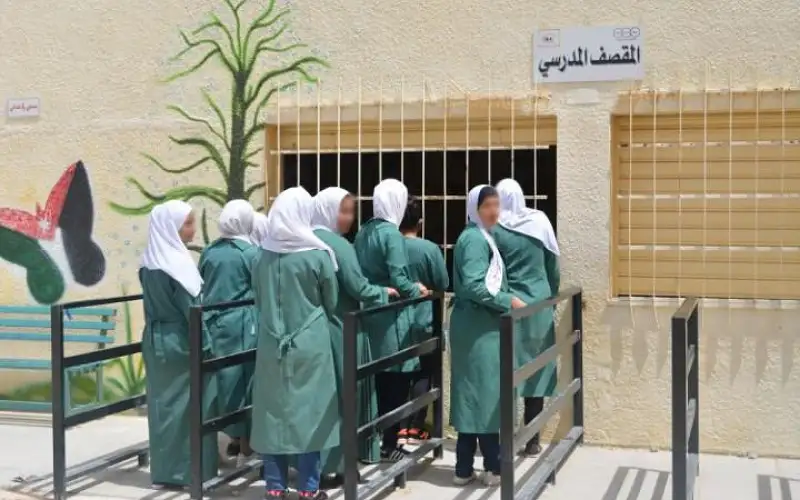 سرقة مقصف مدرسة في الكرك