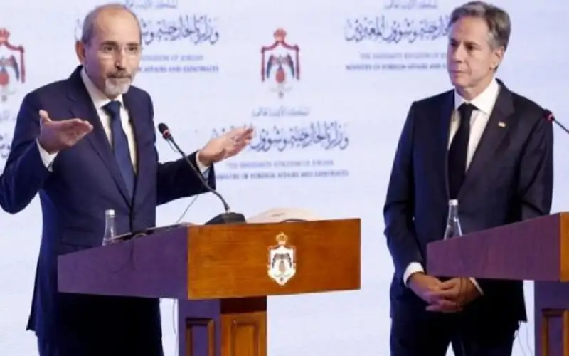 الصفدي وبلينكن: حجم المساعدات لا يلبي