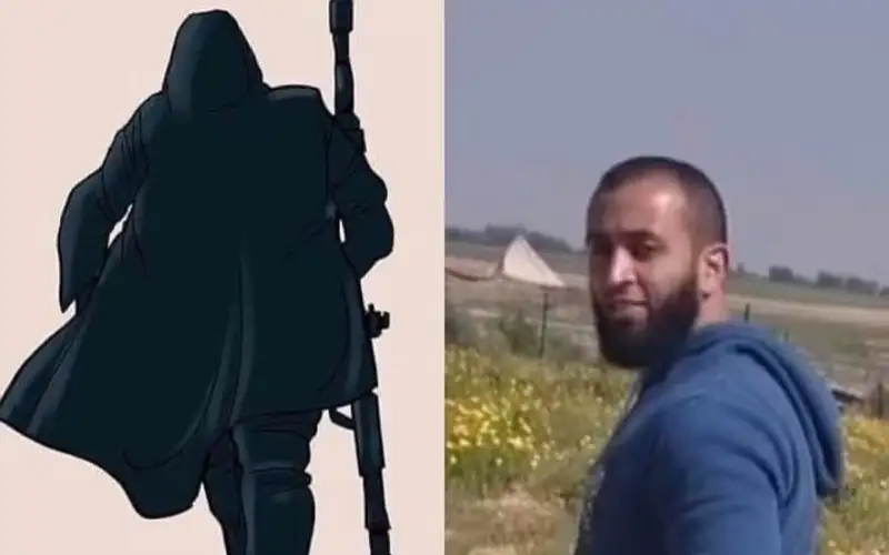 استشهاد المقاتل الأنيق في غزة