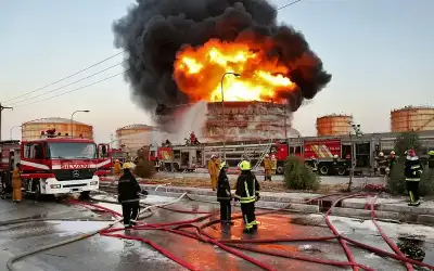 قتلى بانفجار في مصفاة نفط بايران