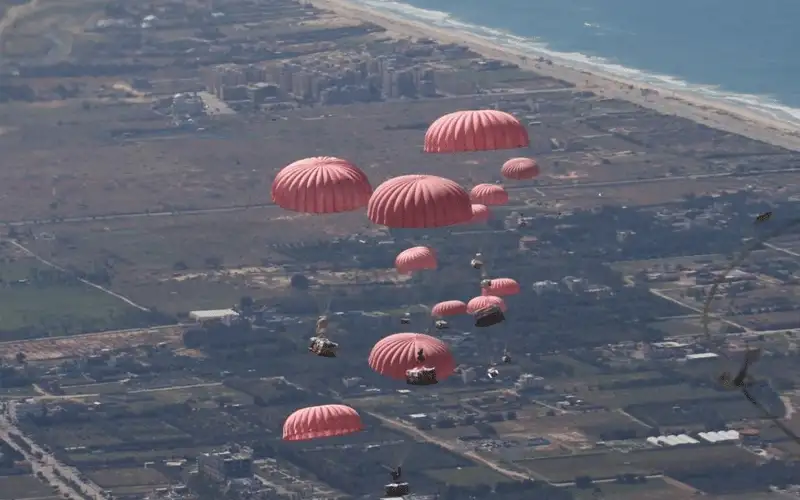 الأردن ينفذ 9 إنزالات جوية مشتركة