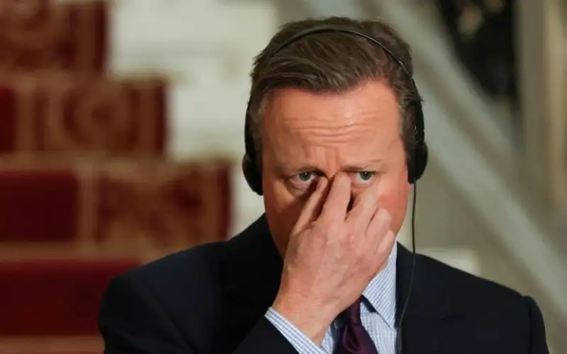 كاميرون: بناء ميناء مؤقت بغزة سيستغرق