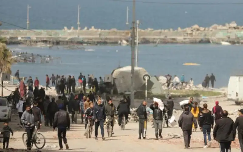 بايدن: تل أبيب ستؤمن الميناء لتقديم