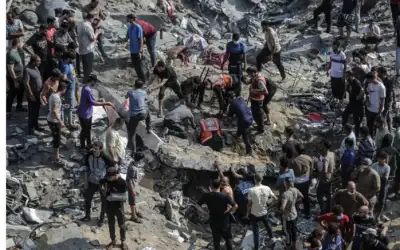جيش الاحتلال يدمر مربعا سكنيا غرب