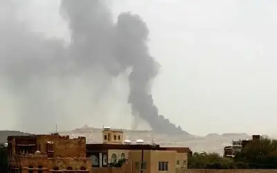 الحوثيون: عدوان أميركي بريطاني يستهدف منطقة