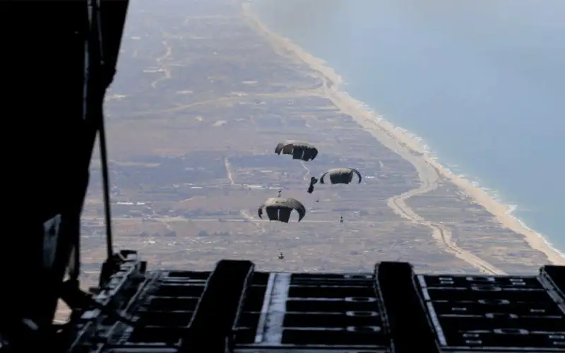 القوات المسلحة الاردنية: 5 إنزالات جديدة