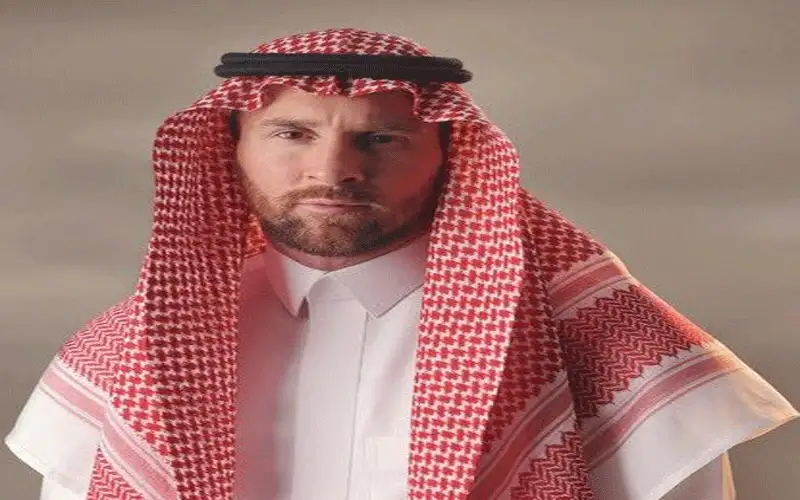 ميسي يغازل دوري روشن بالزي السعودي