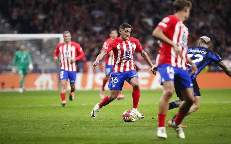 أتلتيكو مدريد يقصي انتر ميلان من