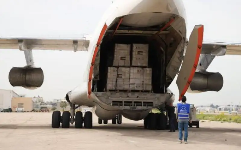 الأردن يرسل طائرة مساعدات جديدة إلى