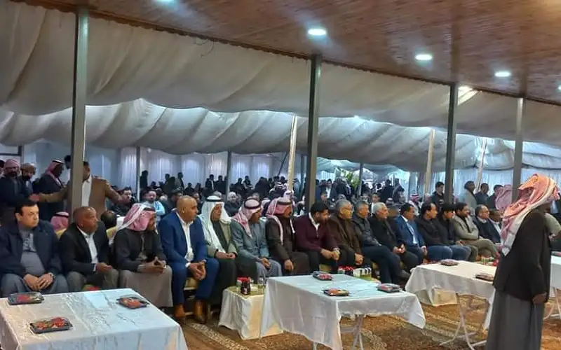 مادبا…أبنـاء المرحوم عبدالله الدهامشة يقيمون مائدة