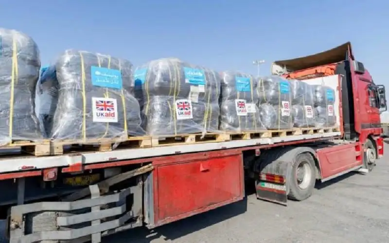 السفارة البريطانية: دخول أكبر شحنة من