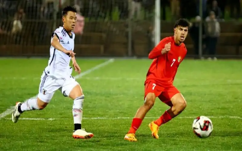 منتخب الشباب يخسر أمام نظيره الياباني
