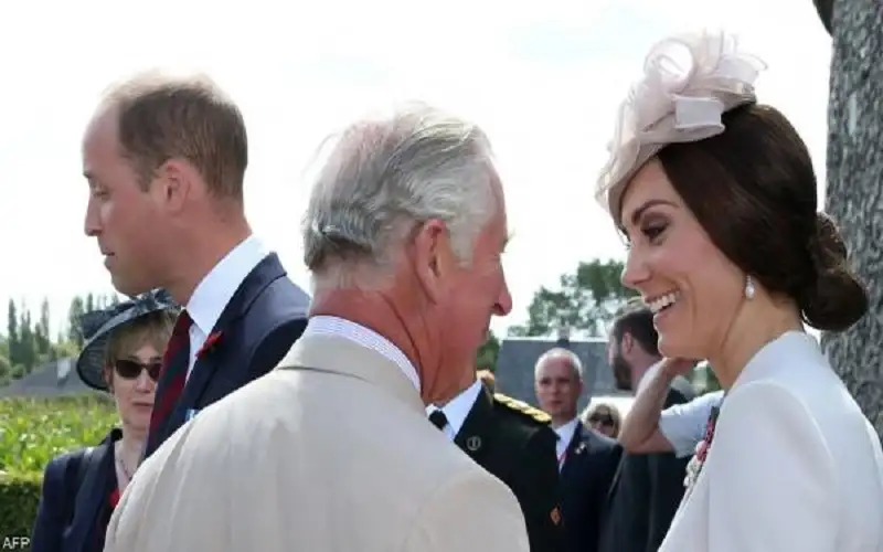 لقاء جمع تشارلز بكيت ميدلتون ..