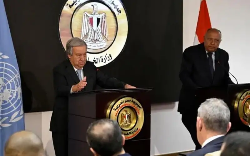 غوتيريش: الطريق البري هو الأكثر فعالية