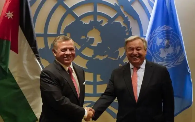 الملك لغوتيريش: ضرورة التحرك الفوري للحد