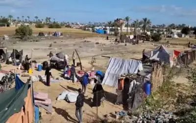 8 شهداء جراء استهداف الاحتلال خيمة