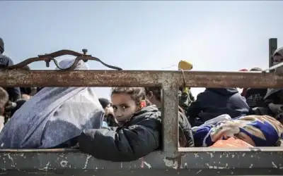 اليونيسف: 1.7 مليون شخص بغزة نزحوا