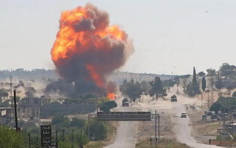 إصابة مدنيين في ضربة إسرائيلية استهدفت