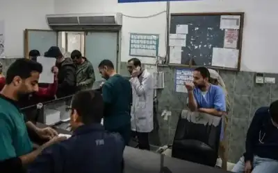 الاحتلال يزعم استهداف مقر لـالجهاد بمستشفى