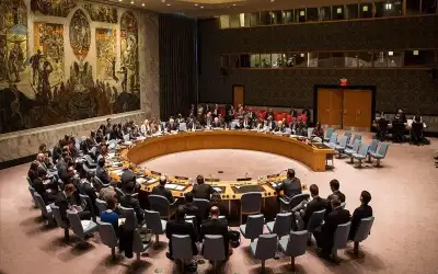 مشروع قرار فرنسي في مجلس الأمن