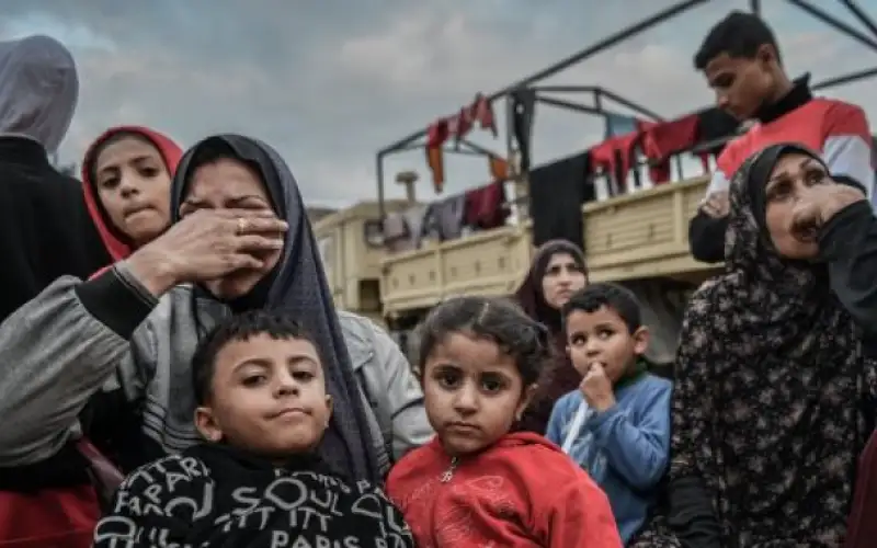 أمهات غزة يقضين أول أيام العيد