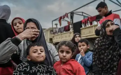 أمهات غزة يقضين أول أيام العيد