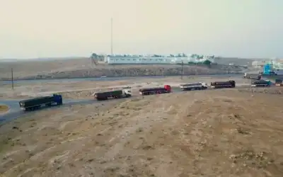الأردن يسير 100 شاحنة مساعدات جديدة