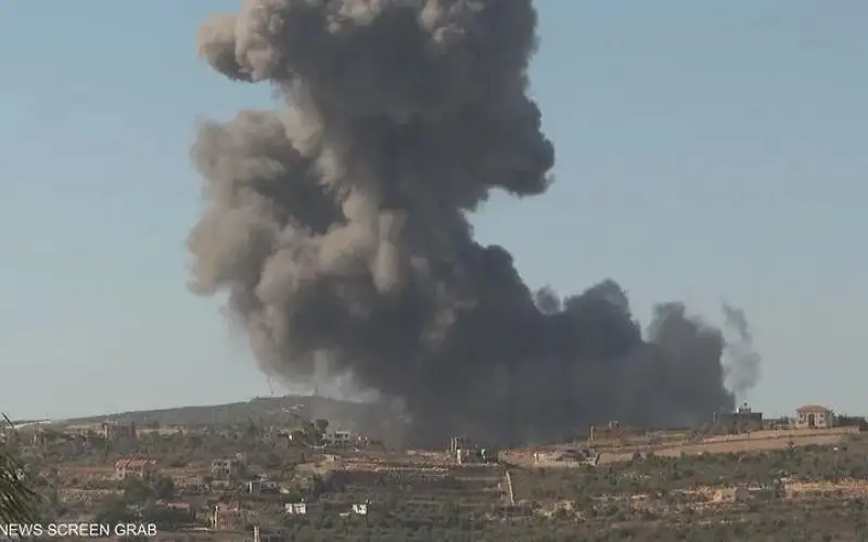 الاحتلال يقصف (مجمع عسكري كبير) لحزب