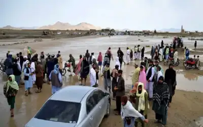 مقتل 33 شخصا بفيضانات في أفغانستان
