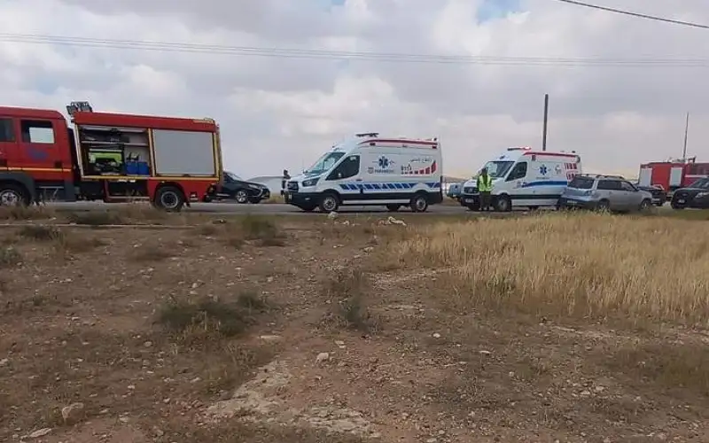 سقوط شاب في بئر مياه بالموقر