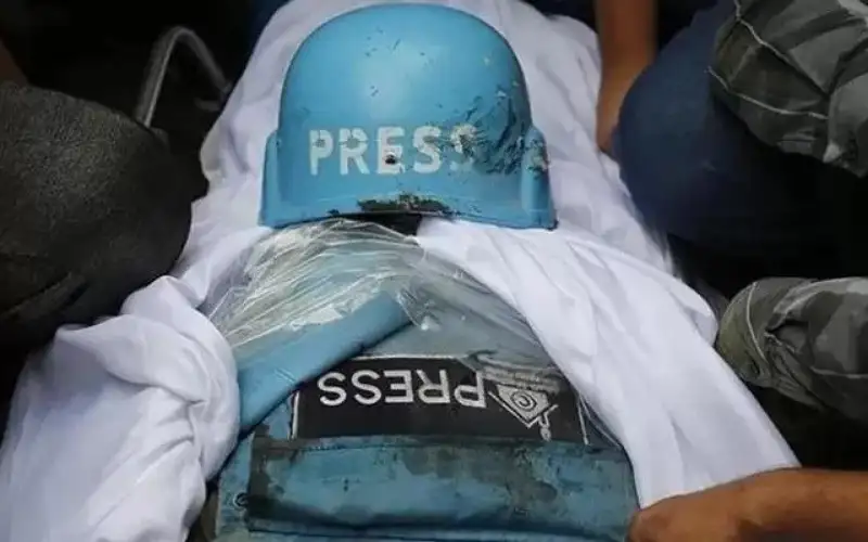 استشهاد 6 صحفيين في غزة الشهر