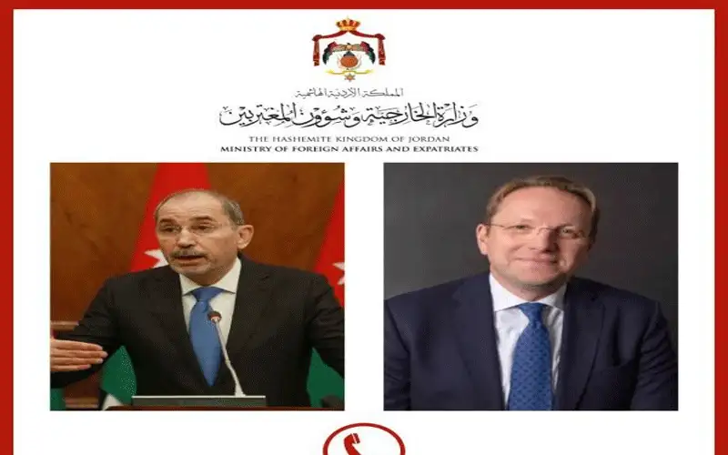 الصفدي يؤكد للاتحاد الأوروبي أهمية دعم