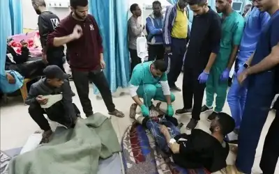10 شهداء بينهم أطفال في قصف