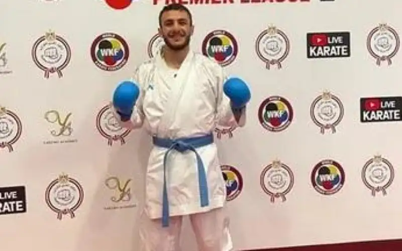 عفيف يظفر ببرونزية الدوري العالمي للكراتيه